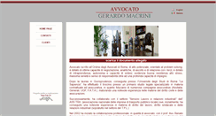 Desktop Screenshot of gerardomacrini.it